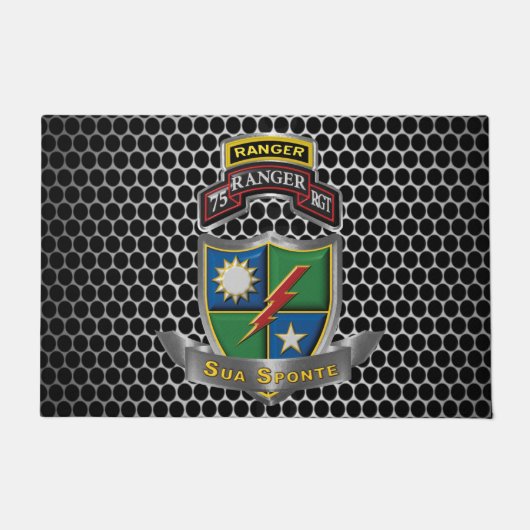 Paillasson 75e régiment de Rangers de Sua Sponte (Devant)
