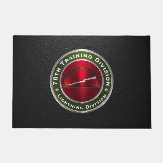 Paillasson 78e Division de la formation (Devant)