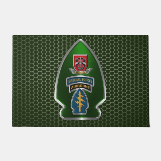 Paillasson 7e Groupe des forces spéciales aéroporté (Devant)