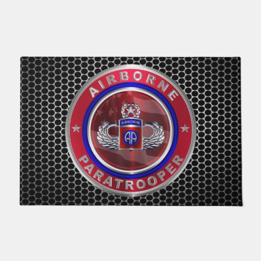 Paillasson 82e division aéroportée Jump Master (Devant)