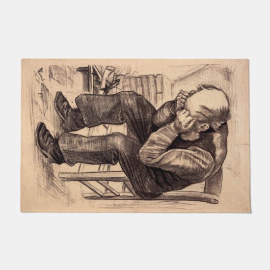Paillasson À Eternitys Gate - Van Gogh Floor Mat (Devant)