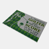 Paillasson A Golfer and The Best Score of His Life (Incliné)