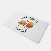 Paillasson À quelle heure est le déjeuner (Incliné)