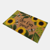 Paillasson Abeille Notre Guest Sunflower Garden Mat, Gardener (Incliné)