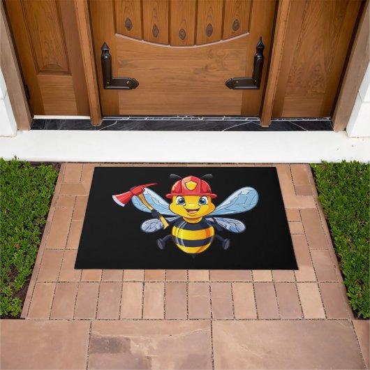 Paillasson Abeille pompier (De plein air)