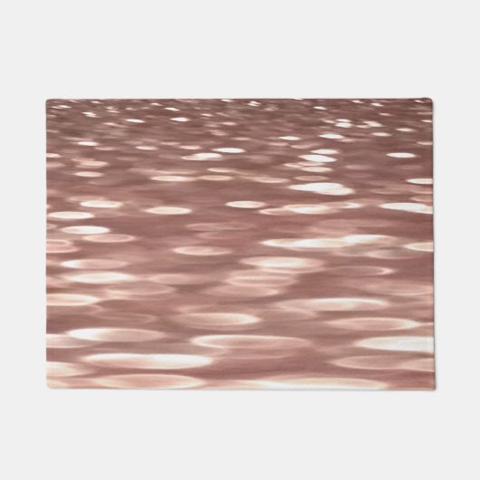 Paillasson Abstract #3: Copper Rose Gold (Devant)