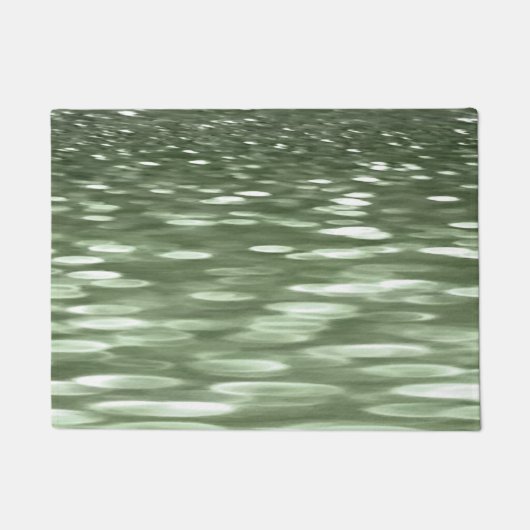Paillasson Abstract #3: Olive green blur (Devant)