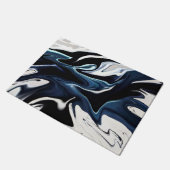 Paillasson Abstract elegant fluide marble liquide (Incliné)