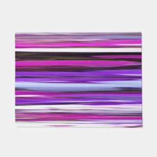 Paillasson Abstrait #2 : Flou pourpre
