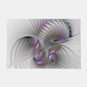 Paillasson Abstrait moderne Shy Imaginaire Figure Fractal Art (Devant)