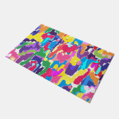 Paillasson Abstrait multicolore (Incliné)
