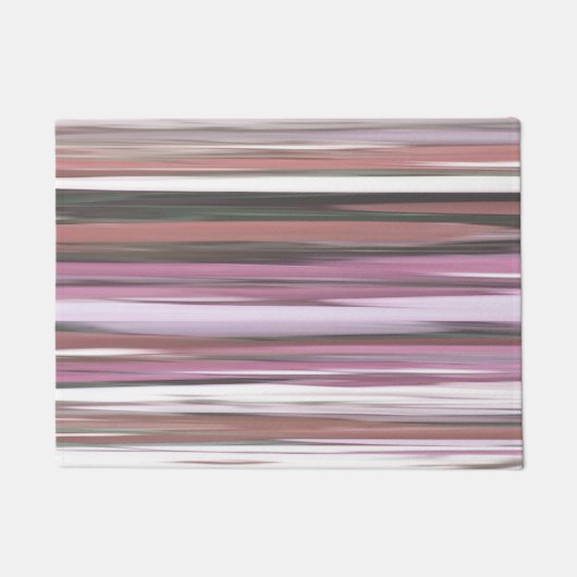 Paillasson Abstrait n° 2 : flou rose (Devant)