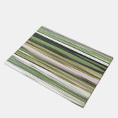 Paillasson Abstrait n° 2 : Flou vert olive (Incliné)