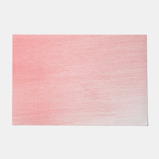 Paillasson abstrait rose (Devant)