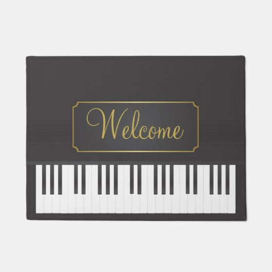Paillasson Accueil de piano (Devant)
