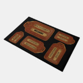 Paillasson Accueil des langues internationales (Incliné)