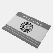 Paillasson Accueil des pompiers Secourus  (Incliné)