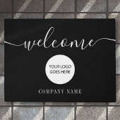 Paillasson Accueil du logo de l'entreprise