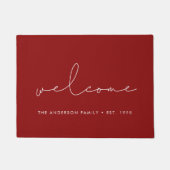 Paillasson Accueil du script minimal (Devant)