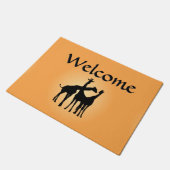 Paillasson Accueil Flirty Giraffe (Incliné)