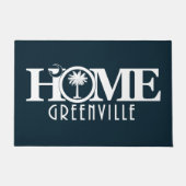 Paillasson ACCUEIL Greenville Caroline du Sud (Devant)