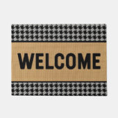 Paillasson Accueil Houndstooth (Devant)