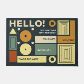 Paillasson Accueil moderne simple et élégant dans le style Ba (Devant)