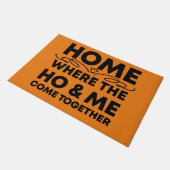 Paillasson Accueil, Où Ho & Me Rejoindre, drôle Cadeau (Incliné)