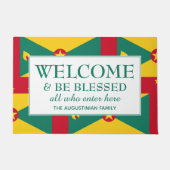 Paillasson Accueil personnalisé GRENADA (Devant)