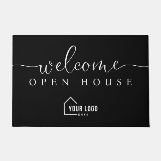 Paillasson Accueil personnalisé Open House Real Estate (Devant)