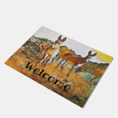 Paillasson Accueil sauvage de Burros (Incliné)