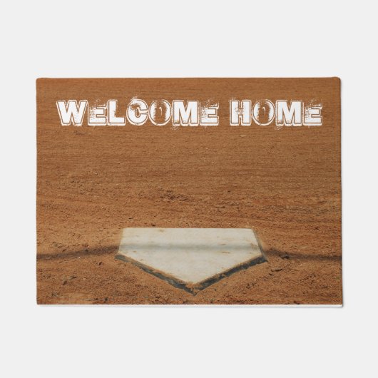 Paillasson Accueil Softball/Baseball Home Plate-mat (Devant)