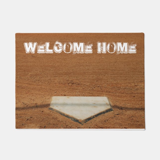 Paillasson Accueil Softball/Baseball Home Plate-mat (Devant)