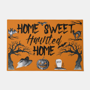 Paillasson Accueil Sweet Haunted Maison Halloween