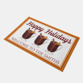 Paillasson Accueil Vins Multiculés Maison ouverte Maison de c (Incliné)