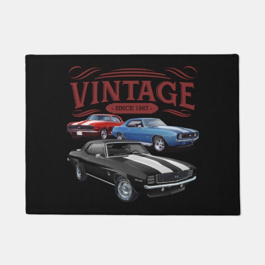 Paillasson Accueil Vintage (Devant)