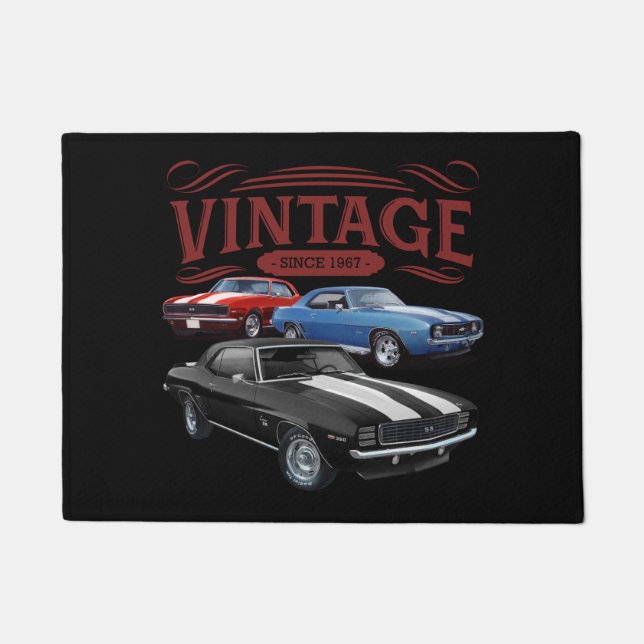 Paillasson Accueil Vintage (Devant)