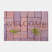 Paillasson ACCUEILLIR Les mauvaises herbes humoristiques dans (Devant)