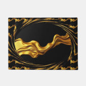 Paillasson Achempong Gold Black Monochrome Christian (Devant)