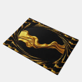 Paillasson Achempong Gold Black Monochrome Christian (Incliné)