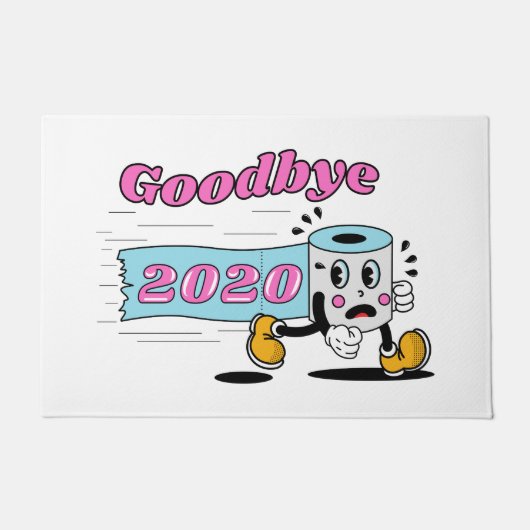 Paillasson Adieu 2020 - C’est enfin terminé (Devant)