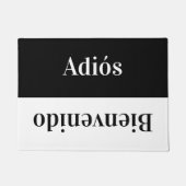 Paillasson Adiós - salutations en espagnol (Devant)