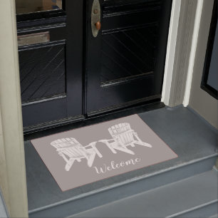 Paillasson Adirondack préside votre couleur et texte