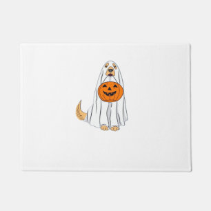 Paillasson Adorable Éffrayant Golden Retriever Ghost Classic 