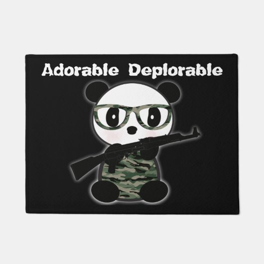 Paillasson Adorable Panda Portable (Devant)