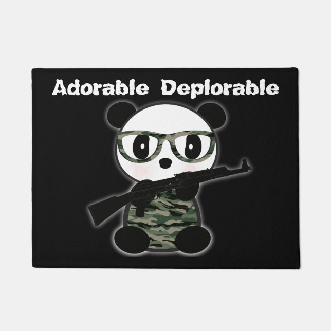 Paillasson Adorable Panda Portable (Devant)