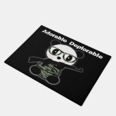 Paillasson Adorable Panda Portable (Incliné)