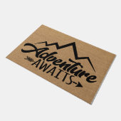 Paillasson Adventure Attend Porte Simple, Vacances (Incliné)
