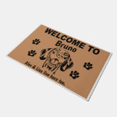 Paillasson Affarian Vizsla Personalized Door Mat Doormat (Incliné)