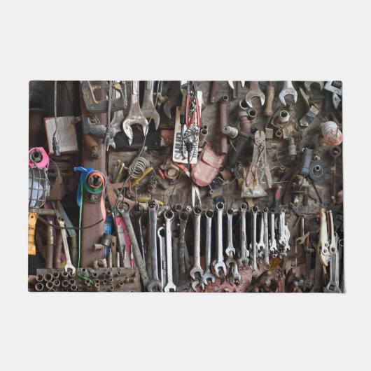 Paillasson Affichage d'outil d'atelier (Devant)